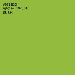 #93BB3D - Sushi Color Image