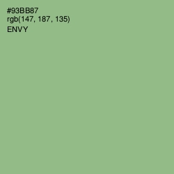 #93BB87 - Envy Color Image