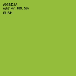 #93BD3A - Sushi Color Image