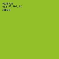 #93BF29 - Sushi Color Image