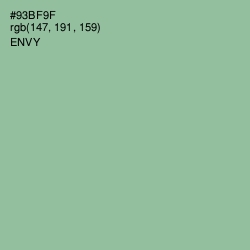 #93BF9F - Envy Color Image