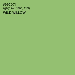 #93C071 - Wild Willow Color Image