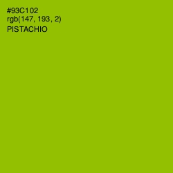 #93C102 - Pistachio Color Image