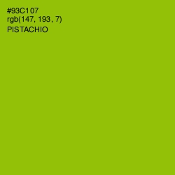 #93C107 - Pistachio Color Image