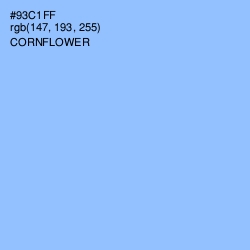 #93C1FF - Cornflower Color Image
