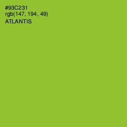 #93C231 - Atlantis Color Image