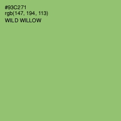 #93C271 - Wild Willow Color Image