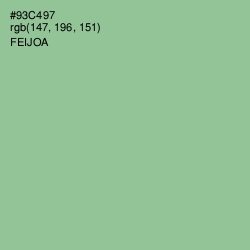 #93C497 - Feijoa Color Image