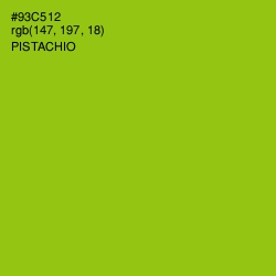 #93C512 - Pistachio Color Image