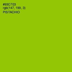 #93C703 - Pistachio Color Image