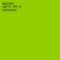 #93CC00 - Pistachio Color Image