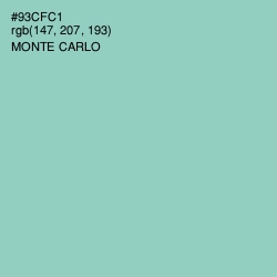 #93CFC1 - Monte Carlo Color Image