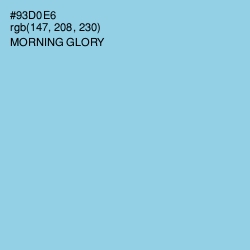#93D0E6 - Morning Glory Color Image