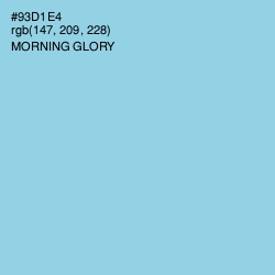 #93D1E4 - Morning Glory Color Image