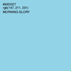 #93D3E7 - Morning Glory Color Image