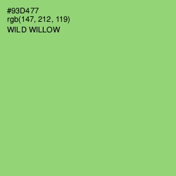 #93D477 - Wild Willow Color Image