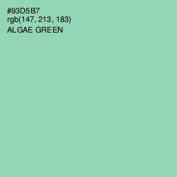 #93D5B7 - Algae Green Color Image