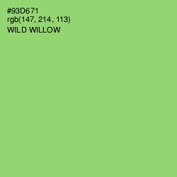 #93D671 - Wild Willow Color Image