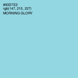 #93D7E3 - Morning Glory Color Image