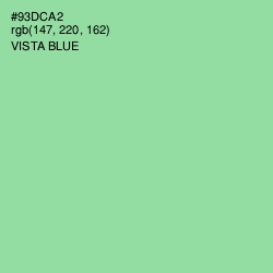#93DCA2 - Vista Blue Color Image