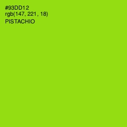 #93DD12 - Pistachio Color Image