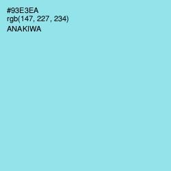 #93E3EA - Anakiwa Color Image