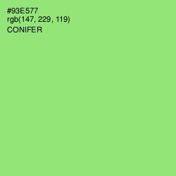 #93E577 - Conifer Color Image