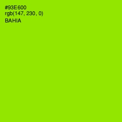 #93E600 - Bahia Color Image