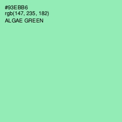 #93EBB6 - Algae Green Color Image