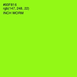 #93F816 - Inch Worm Color Image