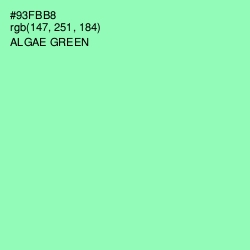 #93FBB8 - Algae Green Color Image