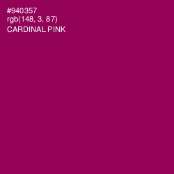 #940357 - Cardinal Pink Color Image