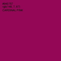 #940757 - Cardinal Pink Color Image