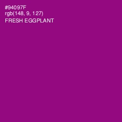 #94097F - Fresh Eggplant Color Image