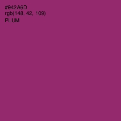 #942A6D - Plum Color Image