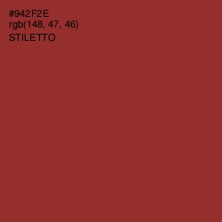 #942F2E - Stiletto Color Image