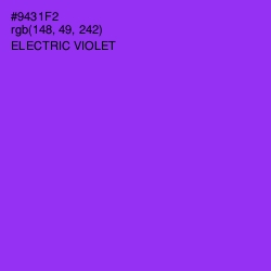 #9431F2 - Electric Violet Color Image