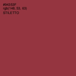 #94353F - Stiletto Color Image