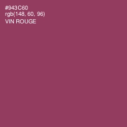 #943C60 - Vin Rouge Color Image