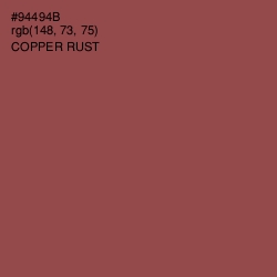 #94494B - Copper Rust Color Image