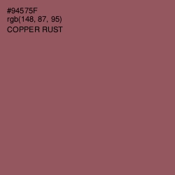 #94575F - Copper Rust Color Image