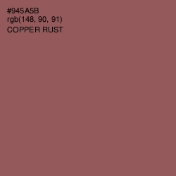 #945A5B - Copper Rust Color Image