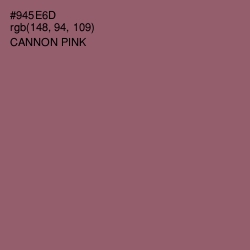 #945E6D - Cannon Pink Color Image