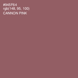 #945F64 - Cannon Pink Color Image