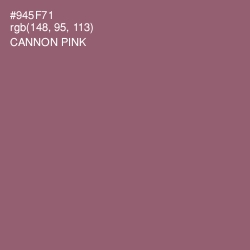 #945F71 - Cannon Pink Color Image