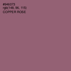 #946073 - Copper Rose Color Image