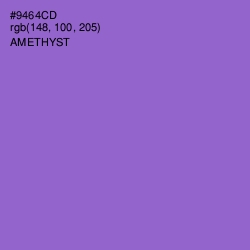 #9464CD - Amethyst Color Image