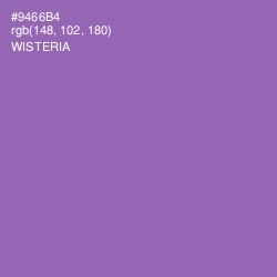 #9466B4 - Wisteria Color Image