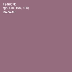 #946C7D - Bazaar Color Image