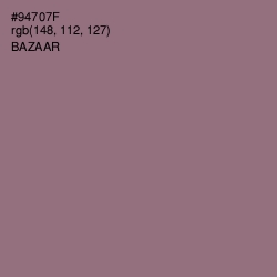 #94707F - Bazaar Color Image